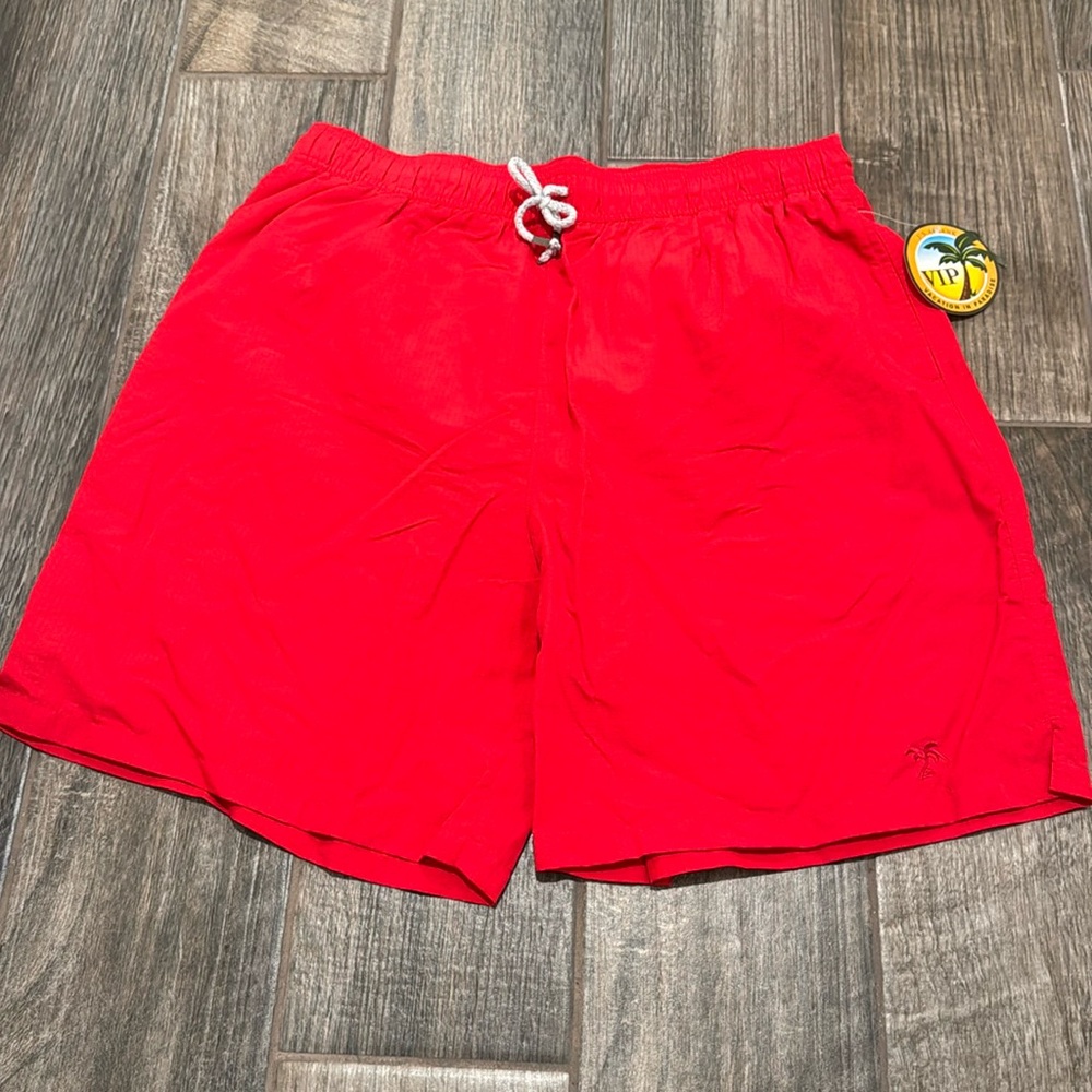 Jos. A. Bank red swim trunks - size XXL